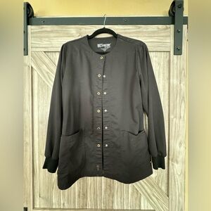 Grey’s Anatomy by Barco Medium Scrub Button Down Long Sleeve Top